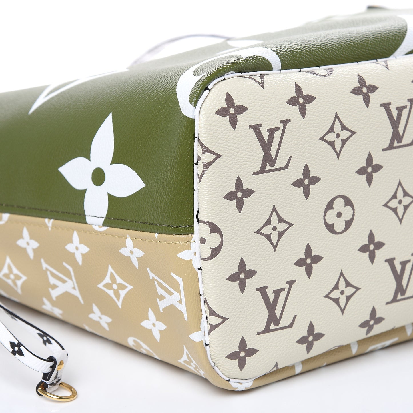 Monogram Giant Neverfull MM Kaki