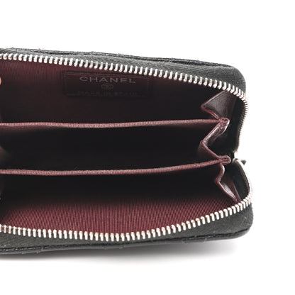 Chanel Caviar Quilted Zip Coin Purse Black 5 of 8