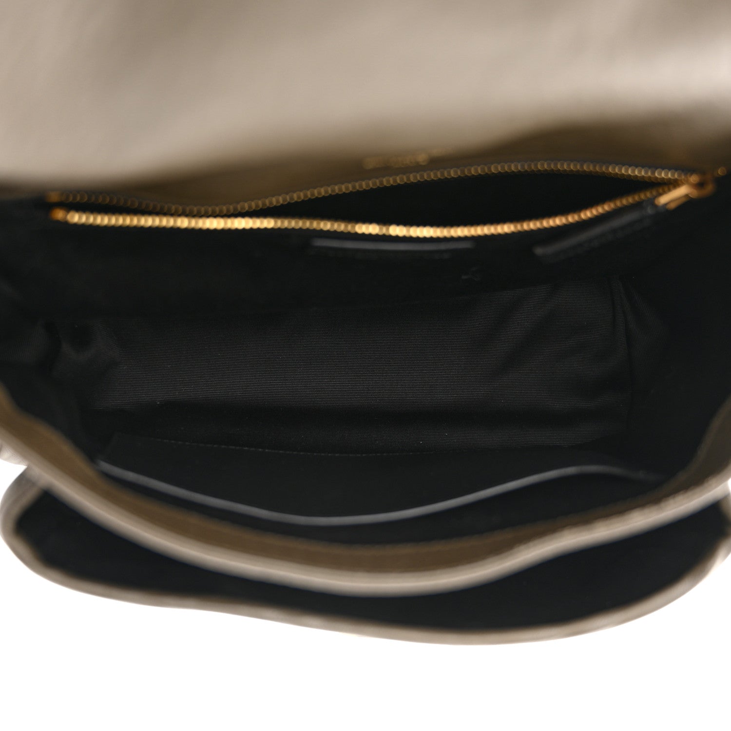 Saint Laurent Grained Lambskin Monogram Medium Niki Chain Satchel Light Musk 5 of 14