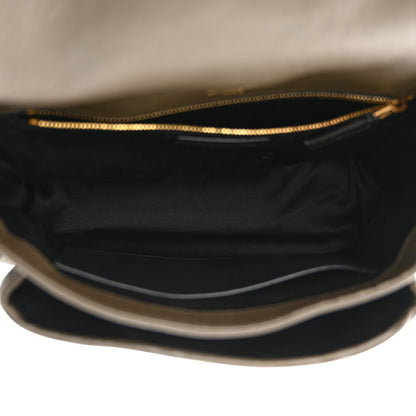 Saint Laurent Grained Lambskin Monogram Medium Niki Chain Satchel Light Musk 5 of 14