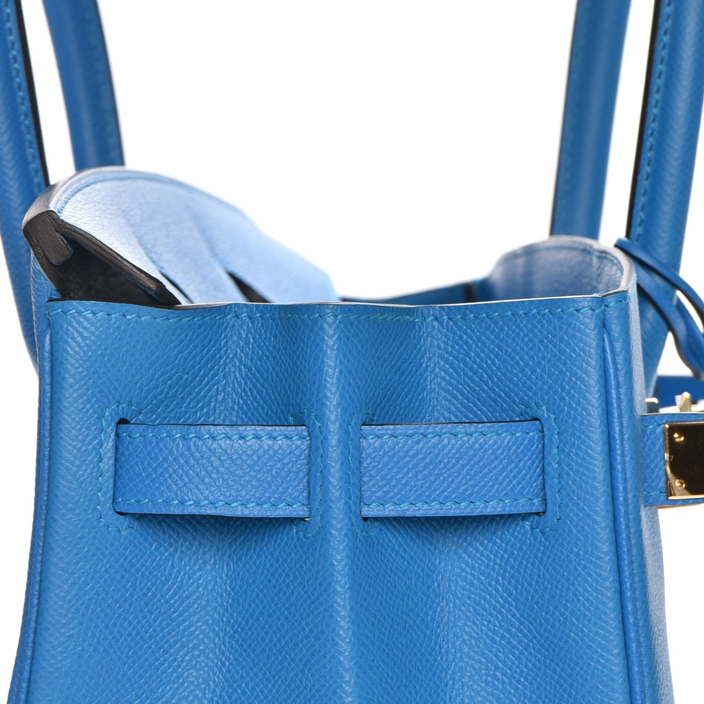 Epsom Birkin 30 Bleu Zanzibar