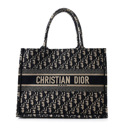 Christian Dior Oblique Medium Book Tote Blue Multicolor 1 of 13