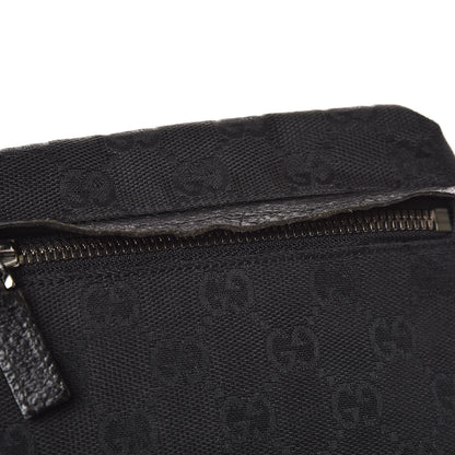 Gucci GG Monogram Double Pocket Belt Bag Black 8 of 11