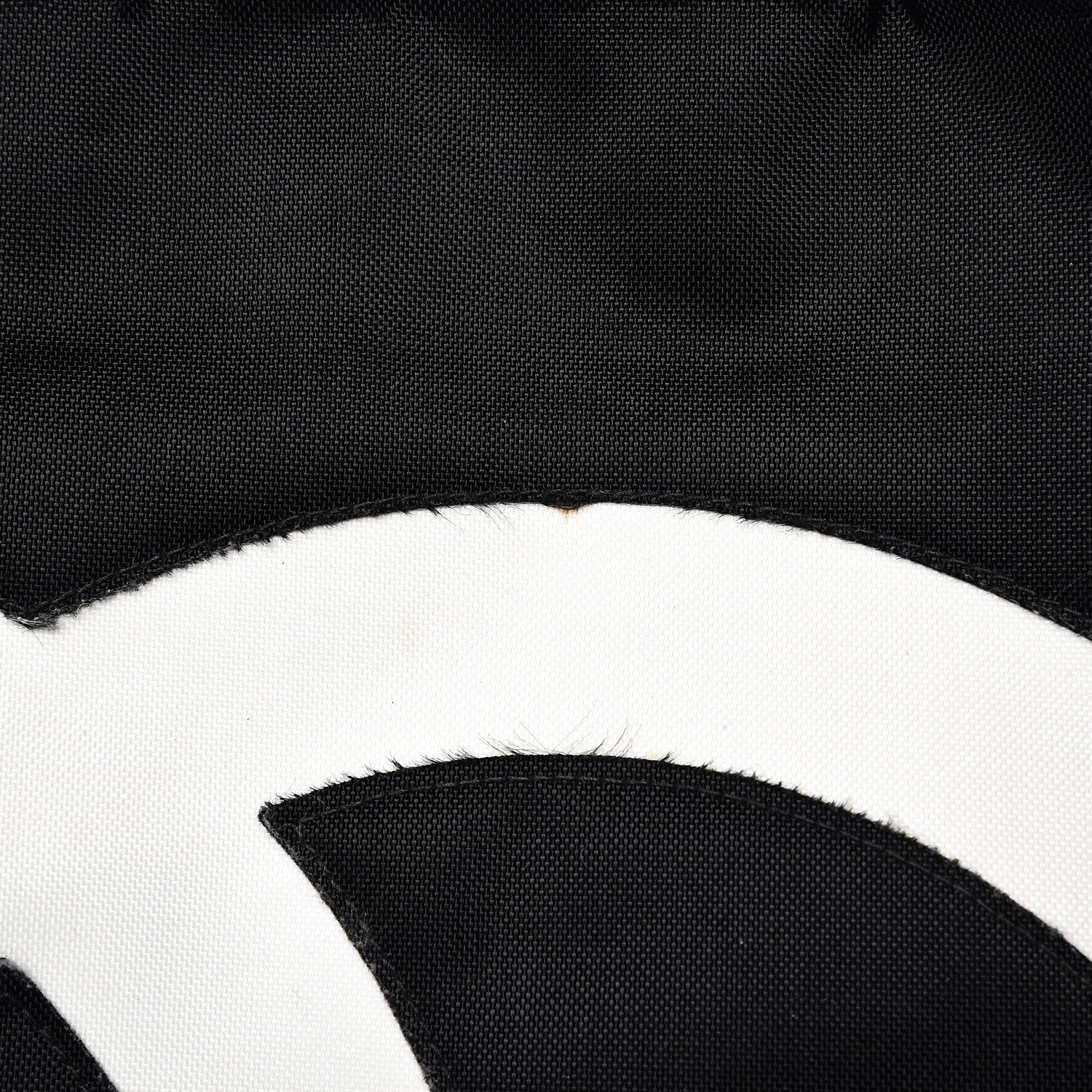 Chanel Canvas Chain Jumbo CC Tote Black 9 of 13