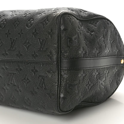 Louis Vuitton Empreinte Monogram Speedy Soft 30 Black 9 of 9