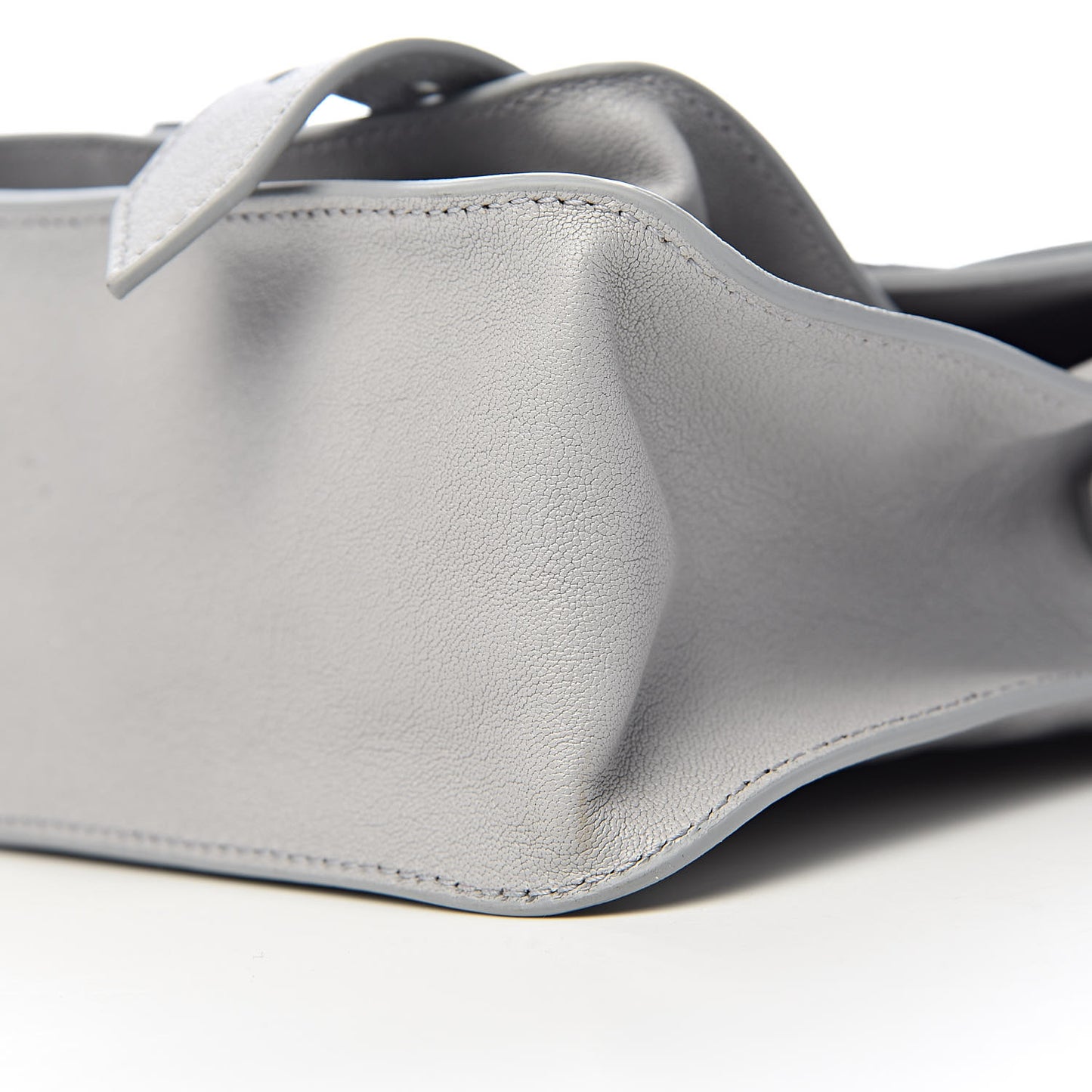 Lambskin Tiny PS1 Satchel Fog