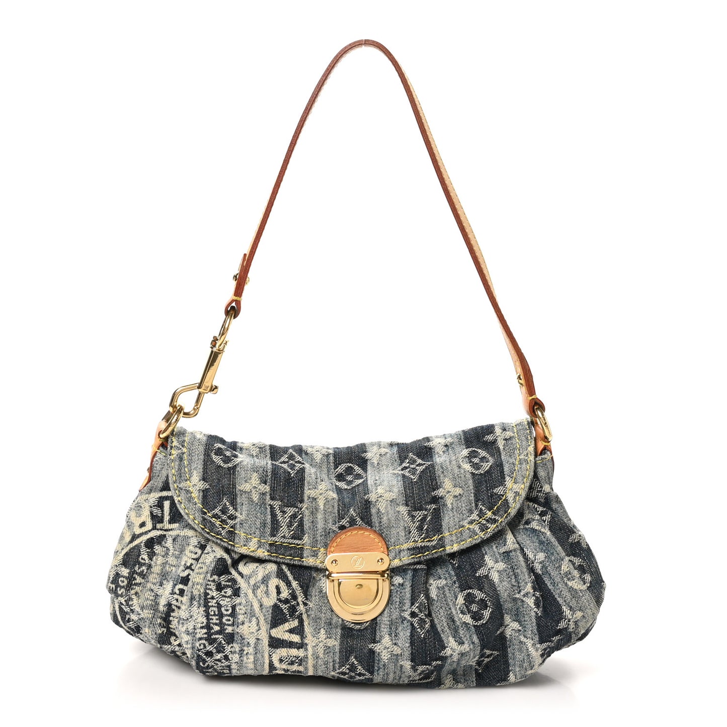 Denim Raye Mini Pleaty
