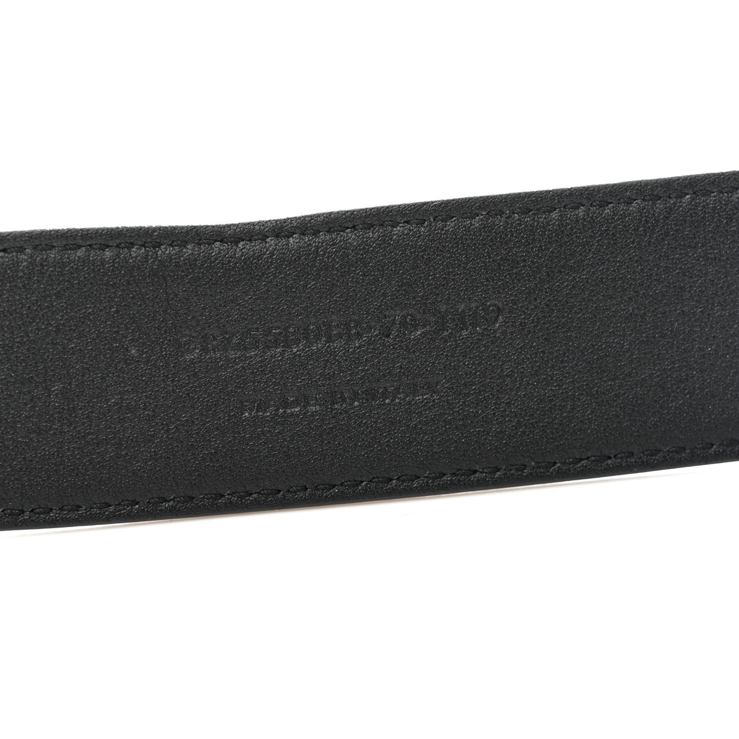 Smooth Calfskin Monogram Square Buckle Belt 70 28 Black