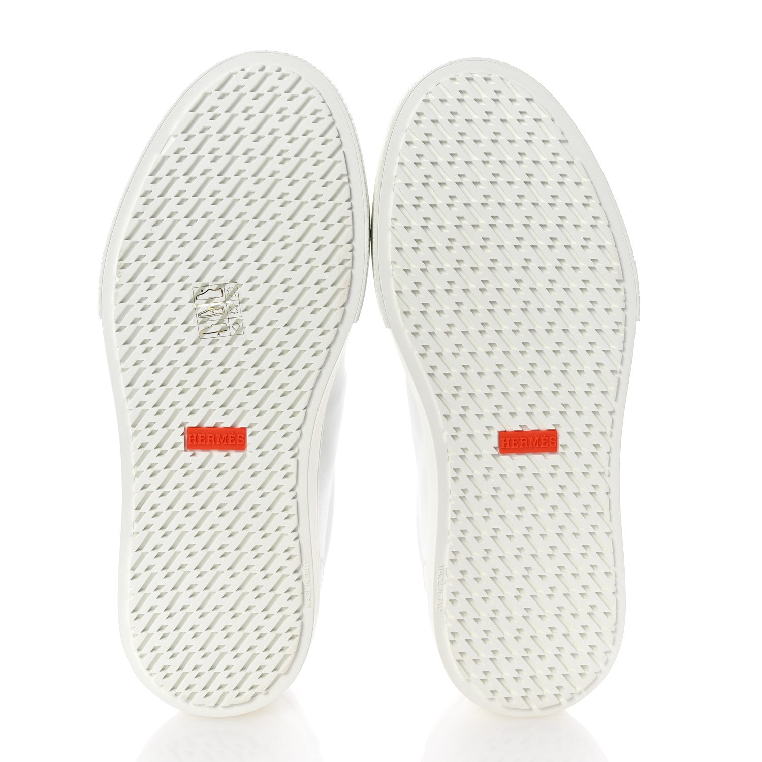 Hermes Calfskin Day Sneakers 39 White 6 of 11