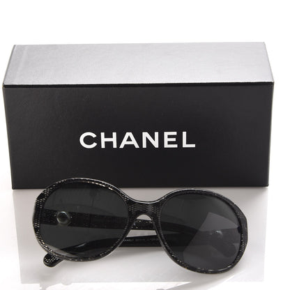 Chanel CC Pearl Sunglasses 5211-H Black 8 of 8