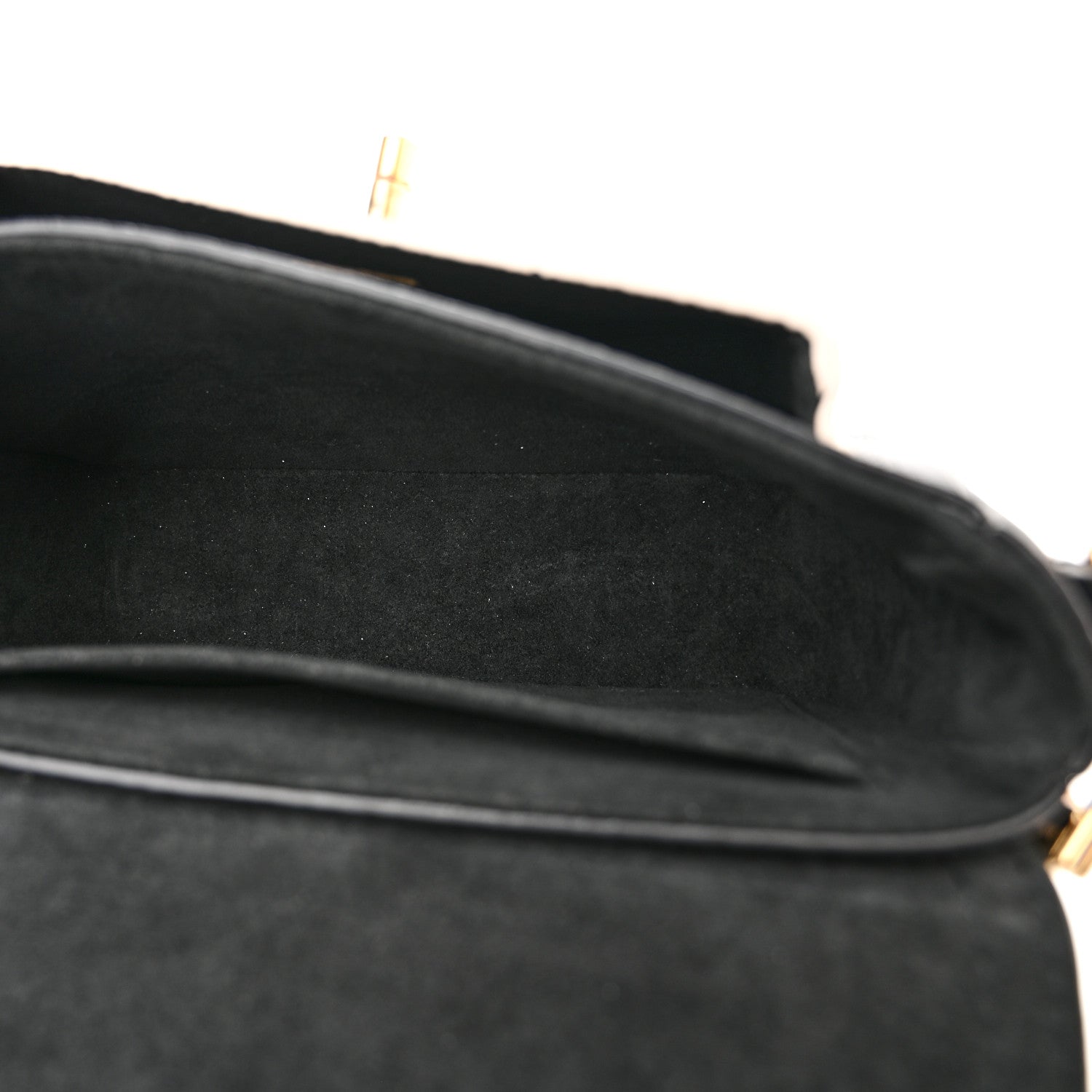 Louis Vuitton Grained Calfskin Lockme Tender Black 5 of 10