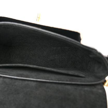 Louis Vuitton Grained Calfskin Lockme Tender Black 5 of 10