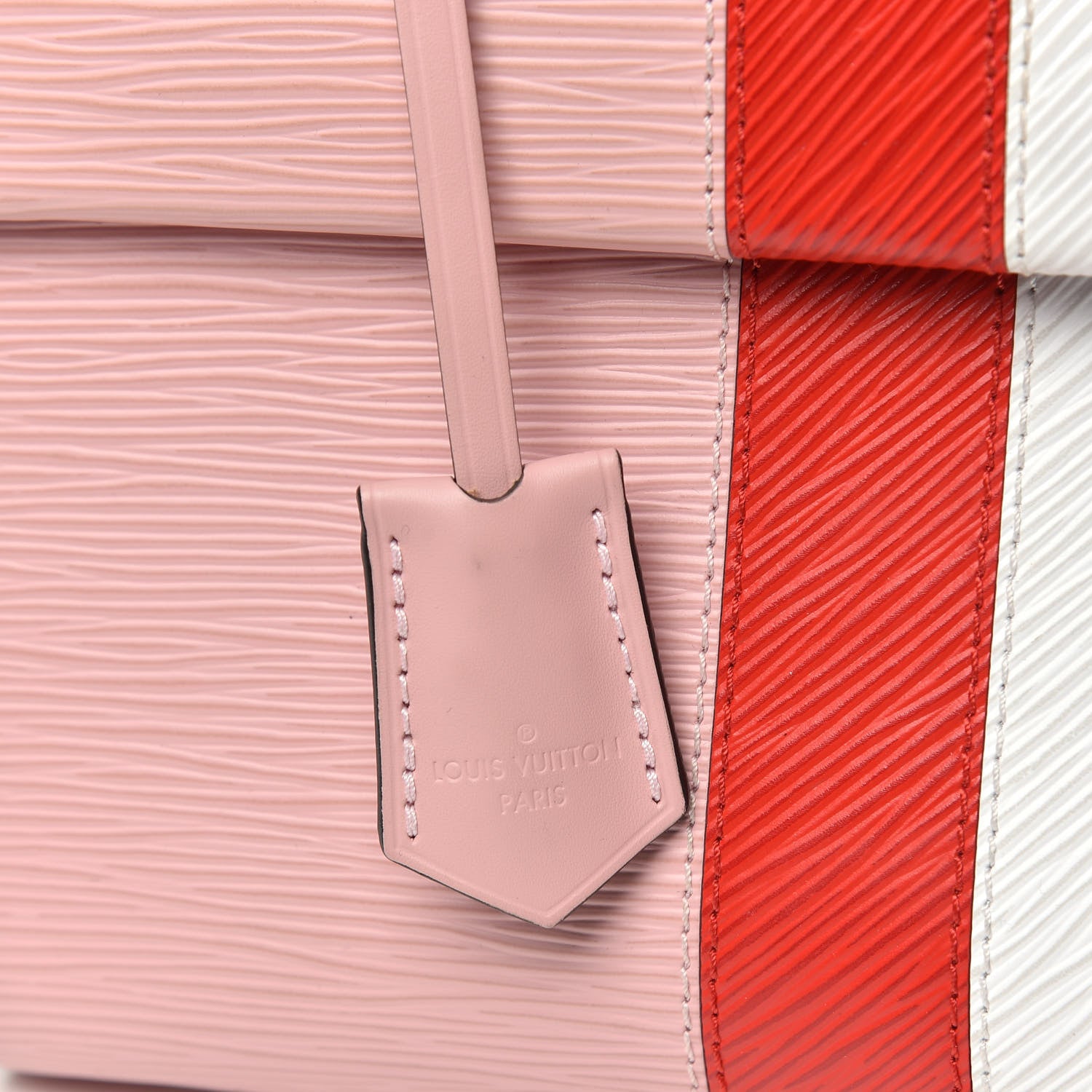 Louis Vuitton Epi Cluny MM Rose Ballerine Stripe 11 of 13