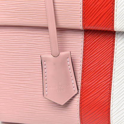 Louis Vuitton Epi Cluny MM Rose Ballerine Stripe 11 of 13