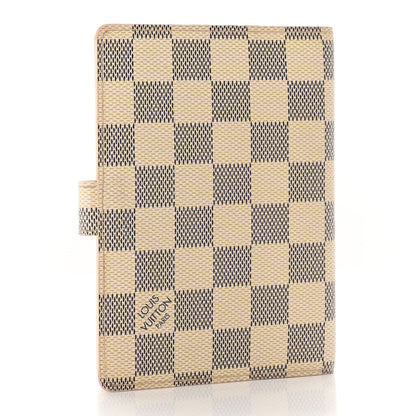 Louis Vuitton Damier Azur Small Ring Agenda Cover 3 of 12