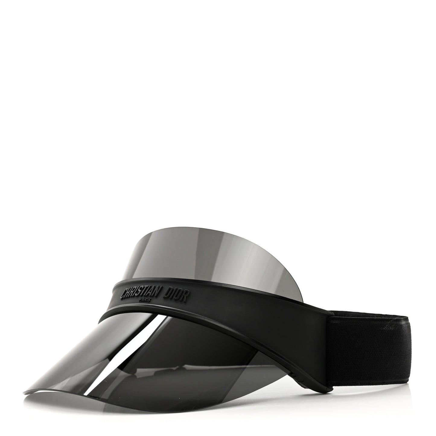 Mirrored DiorClubV1U Sun Visor Black