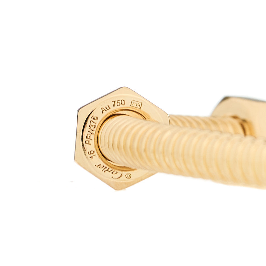18K Yellow Gold Ecrou de Cartier Bracelet 16