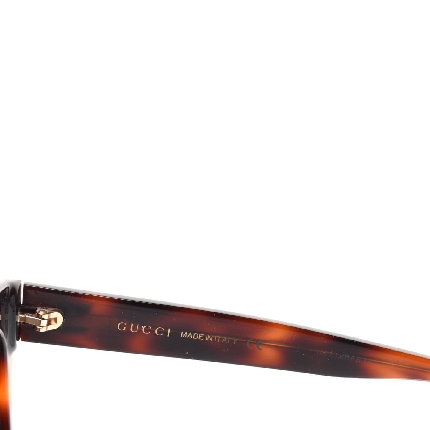 Acetate Square Frame Sunglasses GG0029S Tortoise