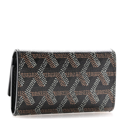 Goyard Goyardine Saint Michel 6 Key Holder Black 3 of 10
