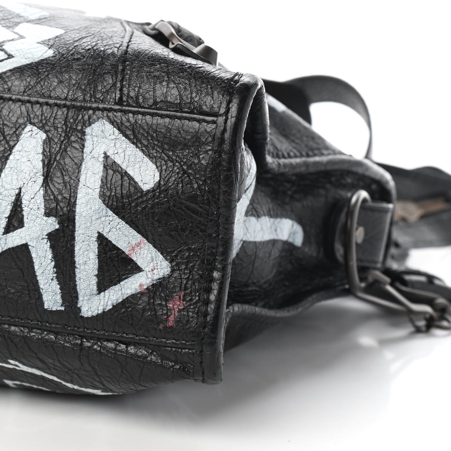 Agneau Classic Hardware Graffiti All Over S City Black