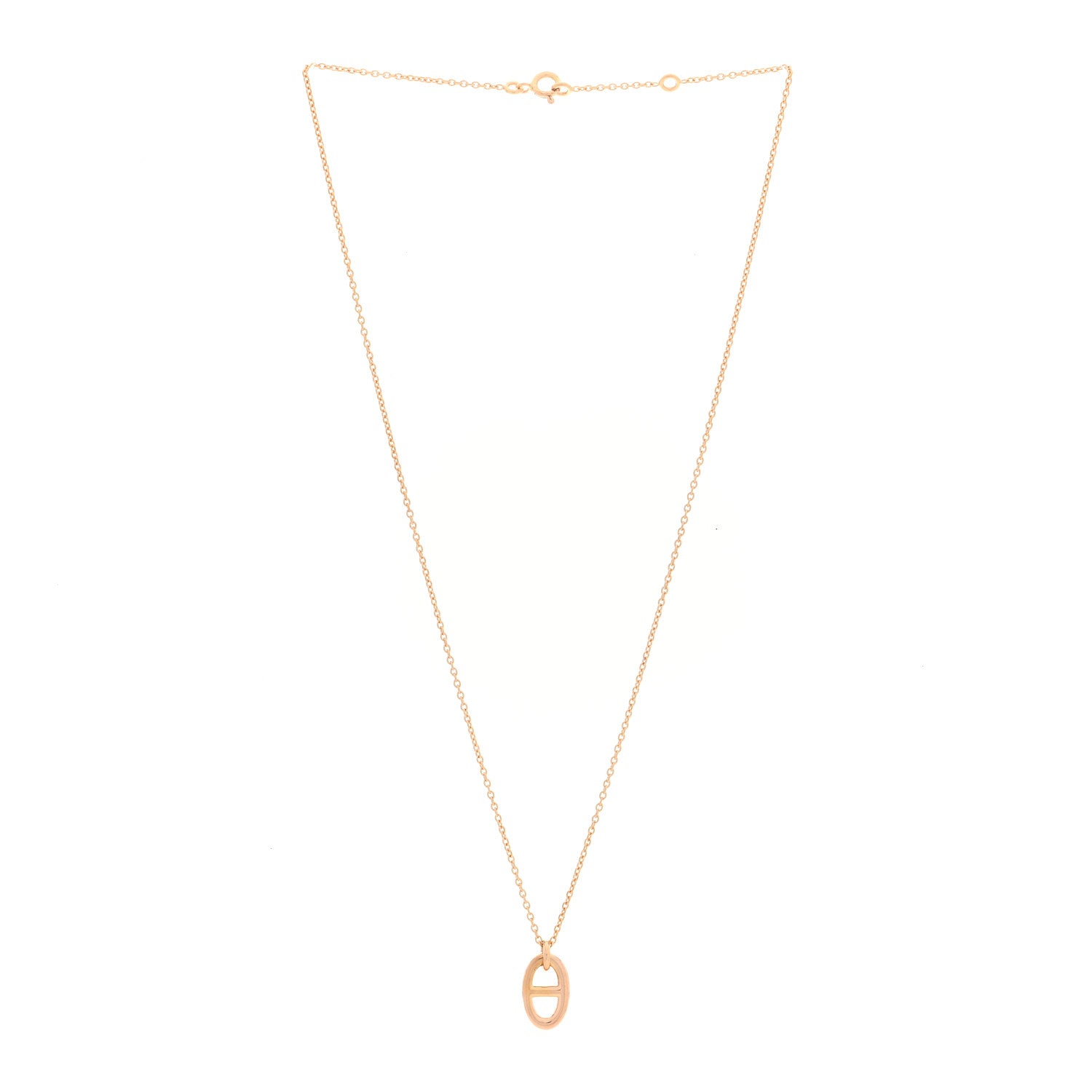 Hermes 18K Rose Gold PM Farandole Pendant Necklace 3 of 6