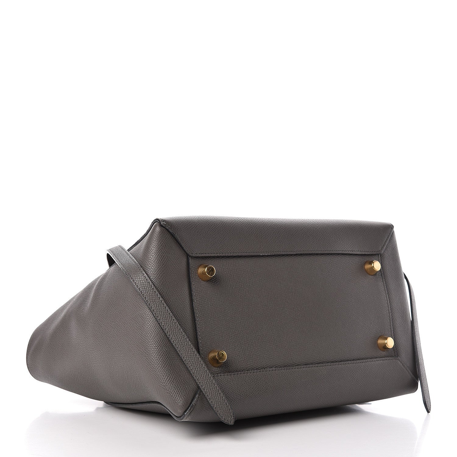 Celine Grained Calfskin Mini Belt Bag Grey 4 of 10