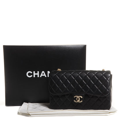 Chanel Lambskin Medium Westminster Pearl Flap Black 8 of 8