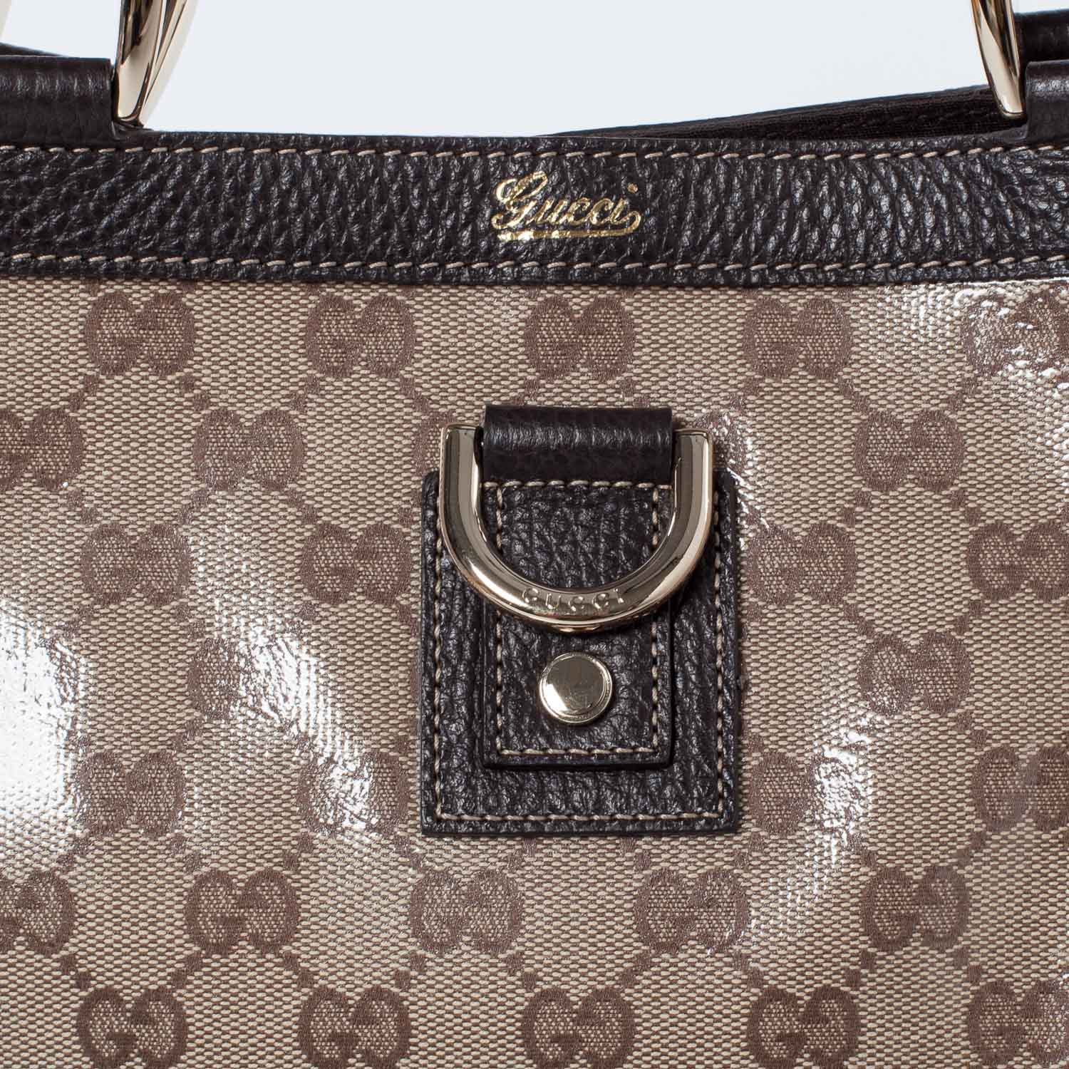 Gucci Crystal Monogram Abbey Tote 6 of 10