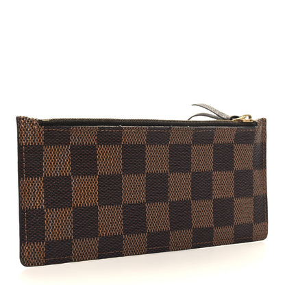 Louis Vuitton Damier Ebene Josephine Wallet Zippered Insert 3 of 7