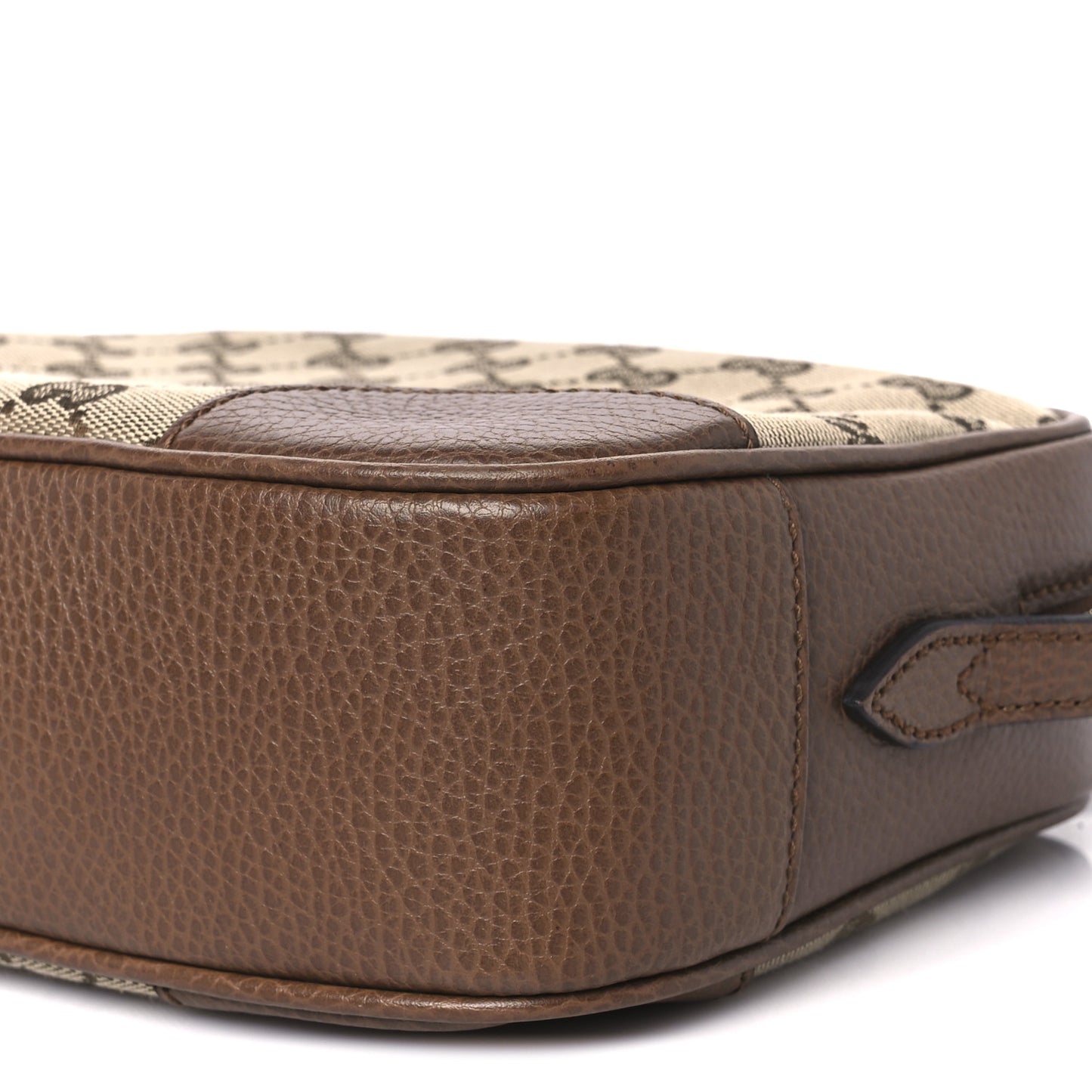 Monogram Mini Bree Messenger Bag Beige Tabacco