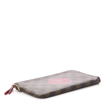 Louis Vuitton Damier Ebene Complice Trunks and Bags Wallet Red 4 of 6