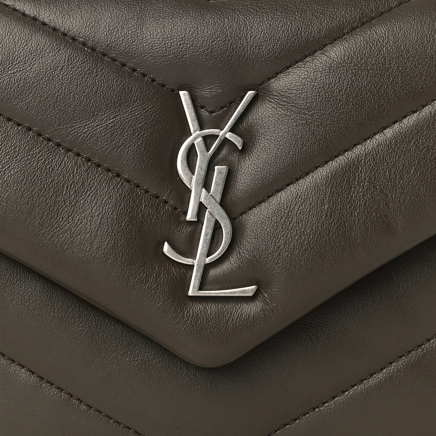 Calfskin Y Quilted Monogram Toy Loulou Crossbody Bag Faggio