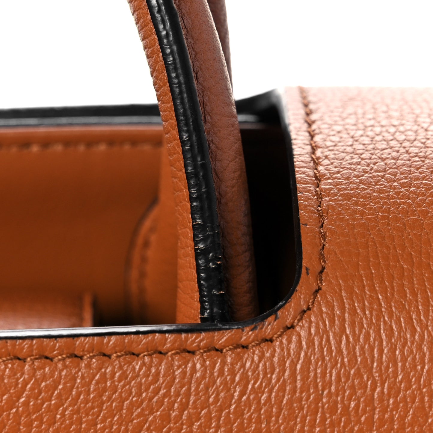 Smooth Calfskin Medium Diorever Flap Brown