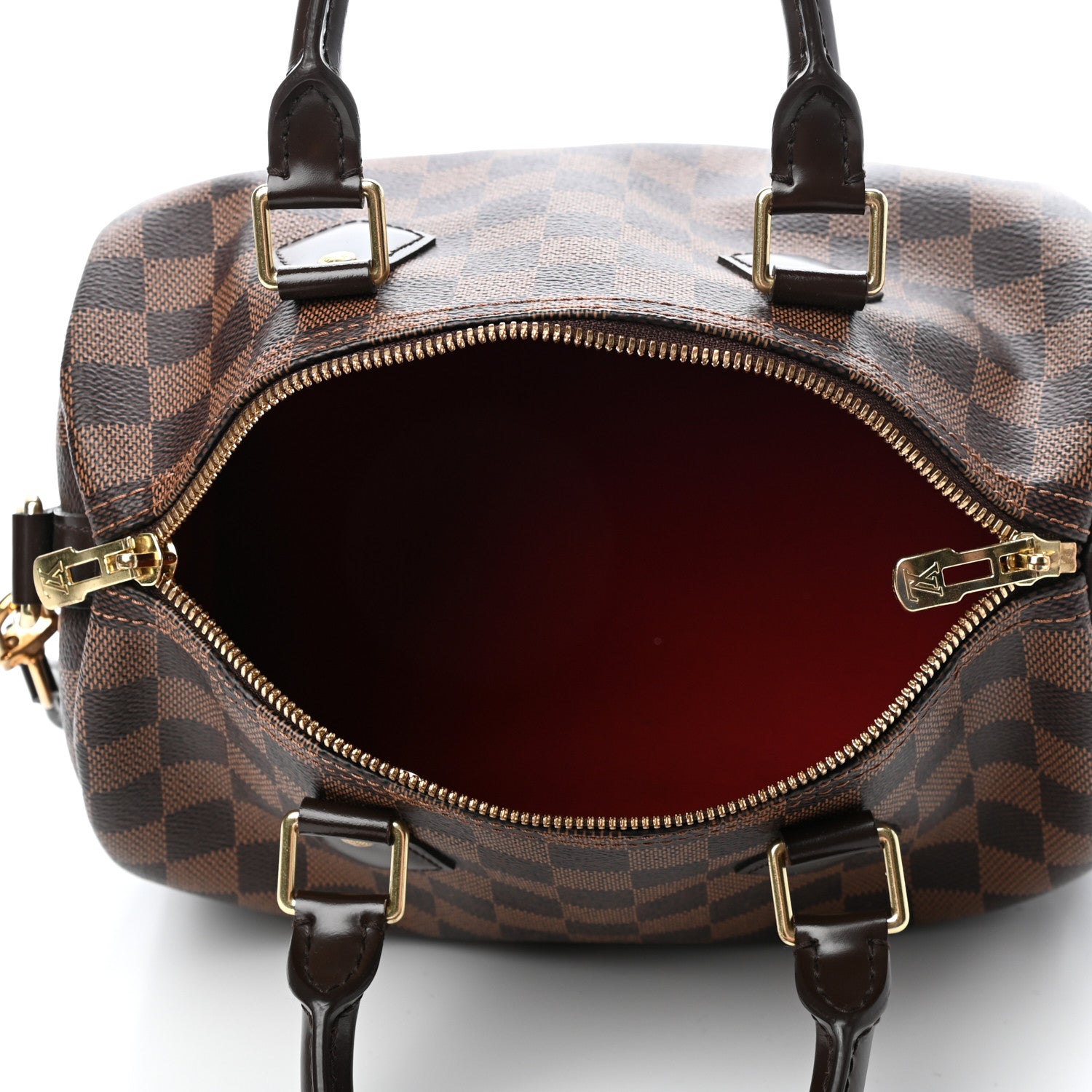 Louis Vuitton Damier Ebene Speedy Bandouliere 25 4 of 4