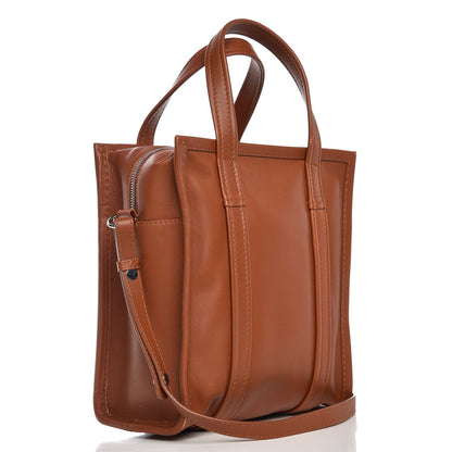 Balenciaga Agneau XS Bazar Shopper Tote Marron Fauve 4 of 20