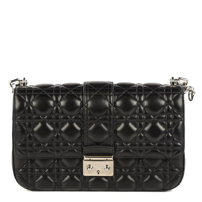 Christian Dior Lambskin Cannage Medium Miss Dior Flap Black 1 of 10