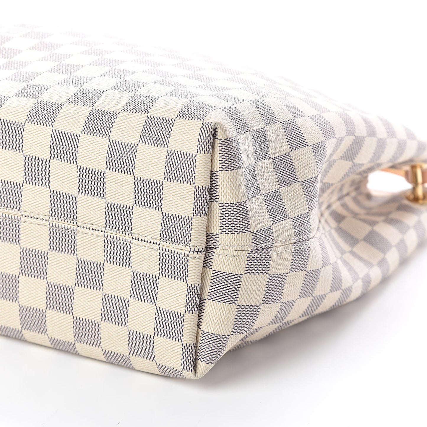 Damier Azur Graceful MM Rose Ballerine
