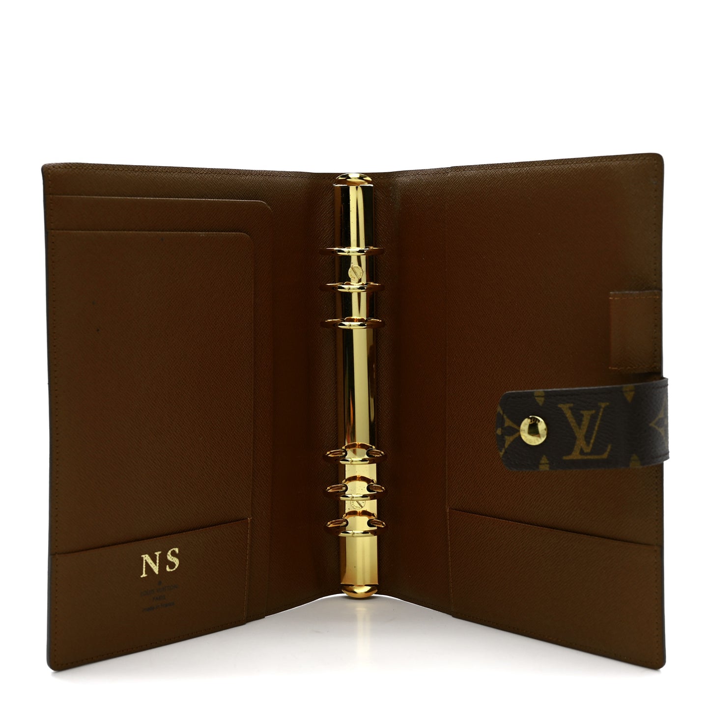 Monogram Large Ring Agenda Cover