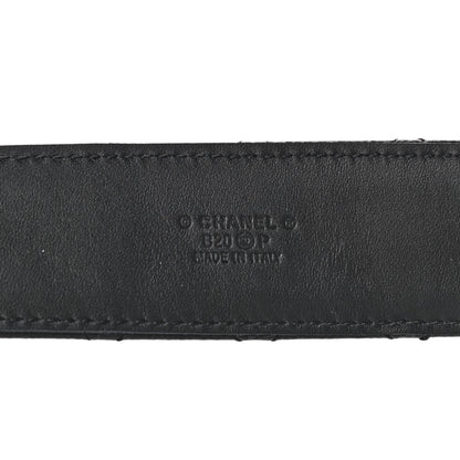 Chanel Caviar Quilted CC Chain Belt 90 36 Black 3 of 6