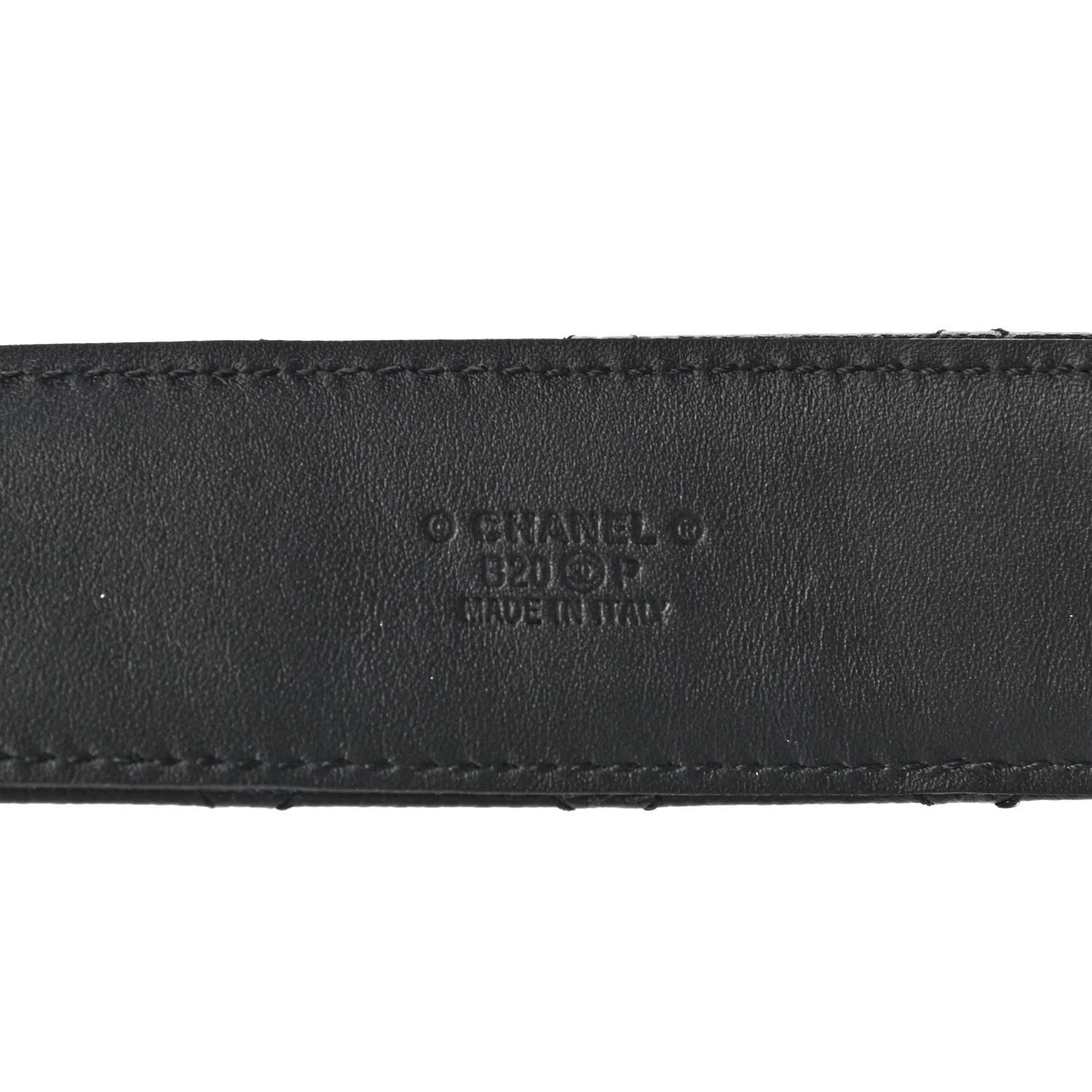 Chanel Caviar Quilted CC Chain Belt 90 36 Black 3 of 6