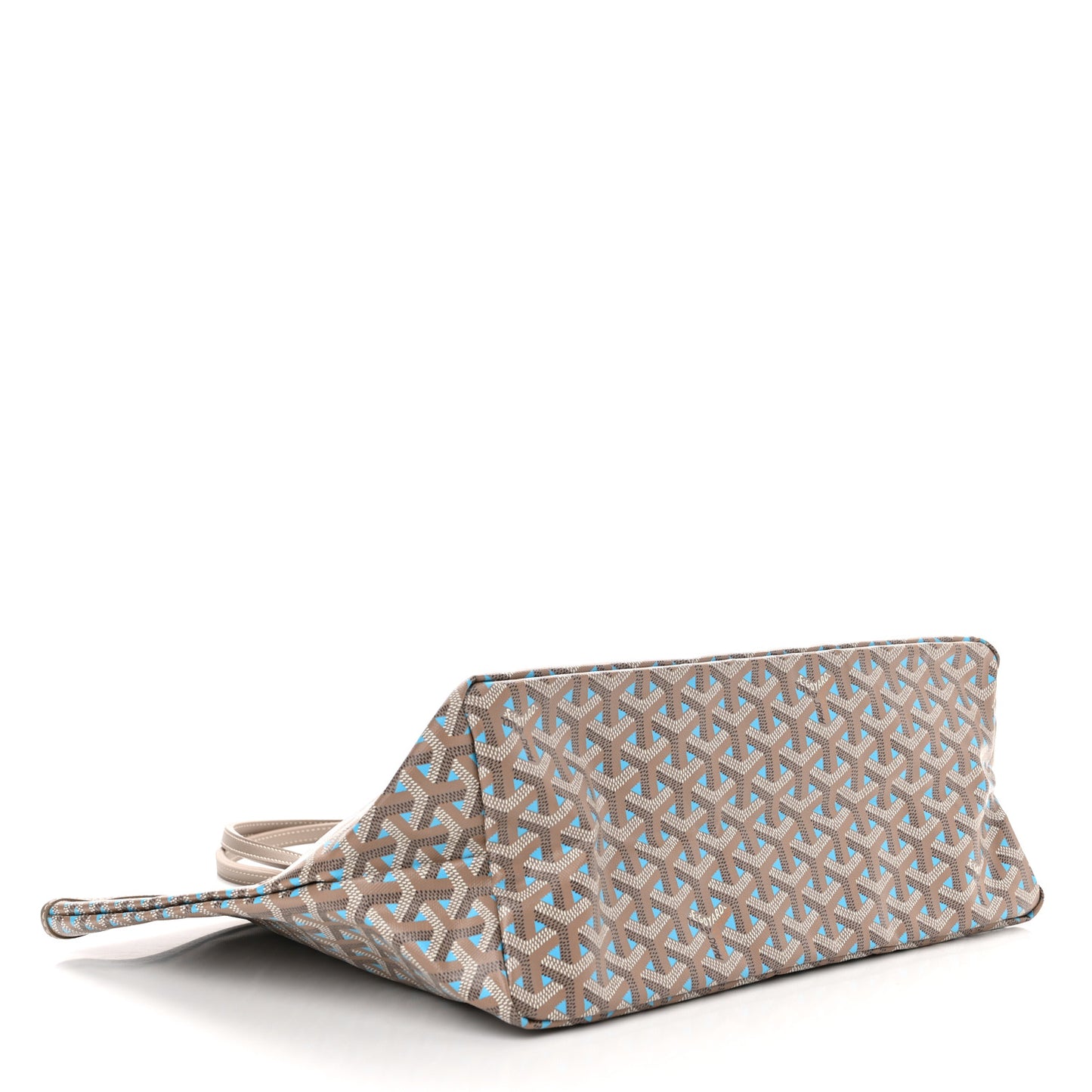 Goyardine Saint Louis Claire Voie PM Grege Turquoise