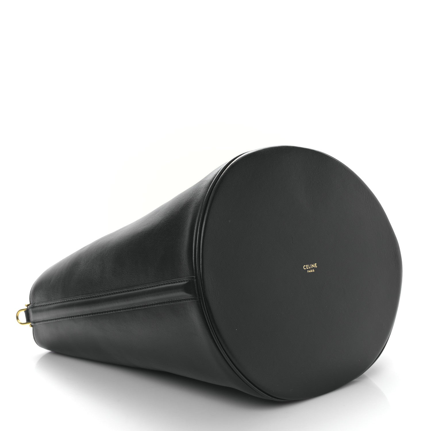 Celine Smooth Calfskin Bucket 16 Bag Black 6 of 11