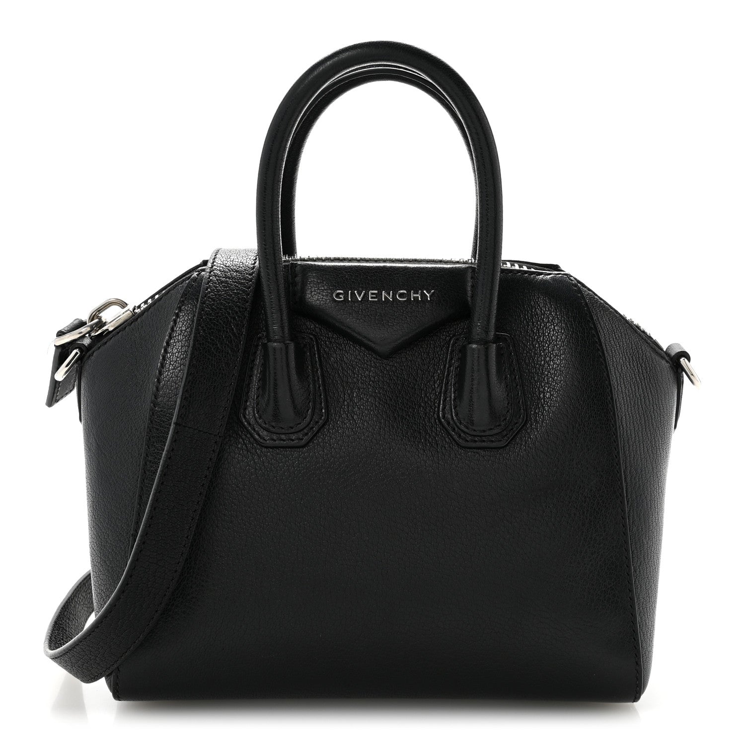Givenchy Sugar Goatskin Mini Antigona Black 1 of 16