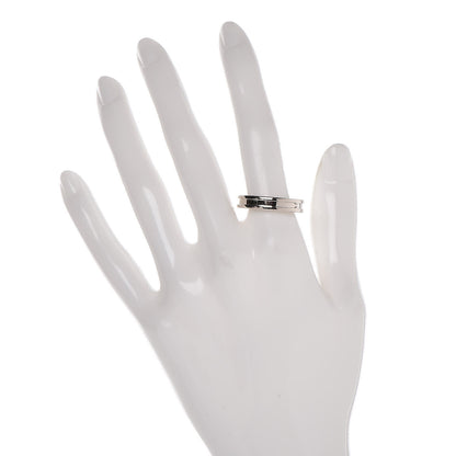 Bulgari 18K White Gold B.Zero1 One-Band Ring 55 7.25 2 of 5