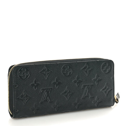 Louis Vuitton Empreinte Clemence Wallet Black 3 of 7