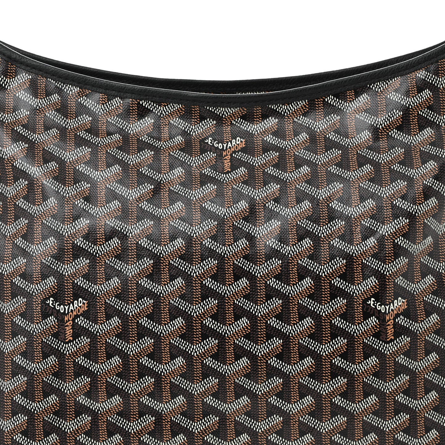 Goyardine Boheme Hobo Black