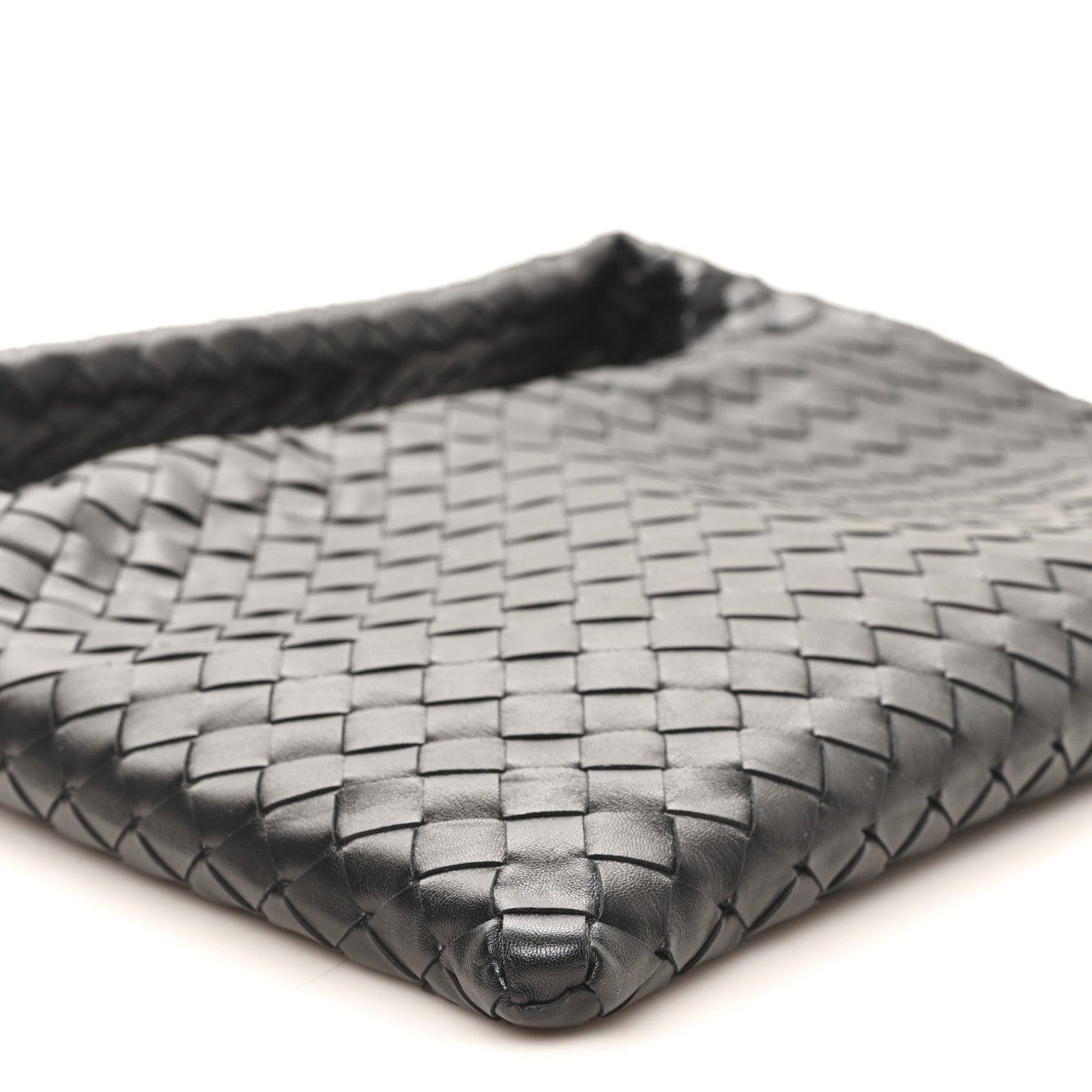 Bottega Veneta Calfskin Intrecciato Small Hop Black 9 of 10