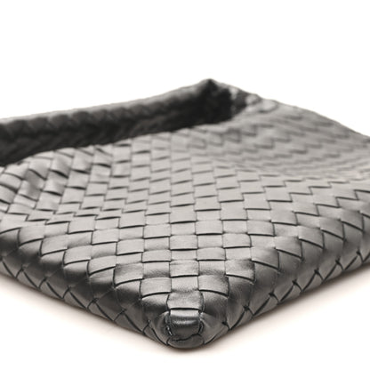 Bottega Veneta Calfskin Intrecciato Small Hop Black 9 of 10