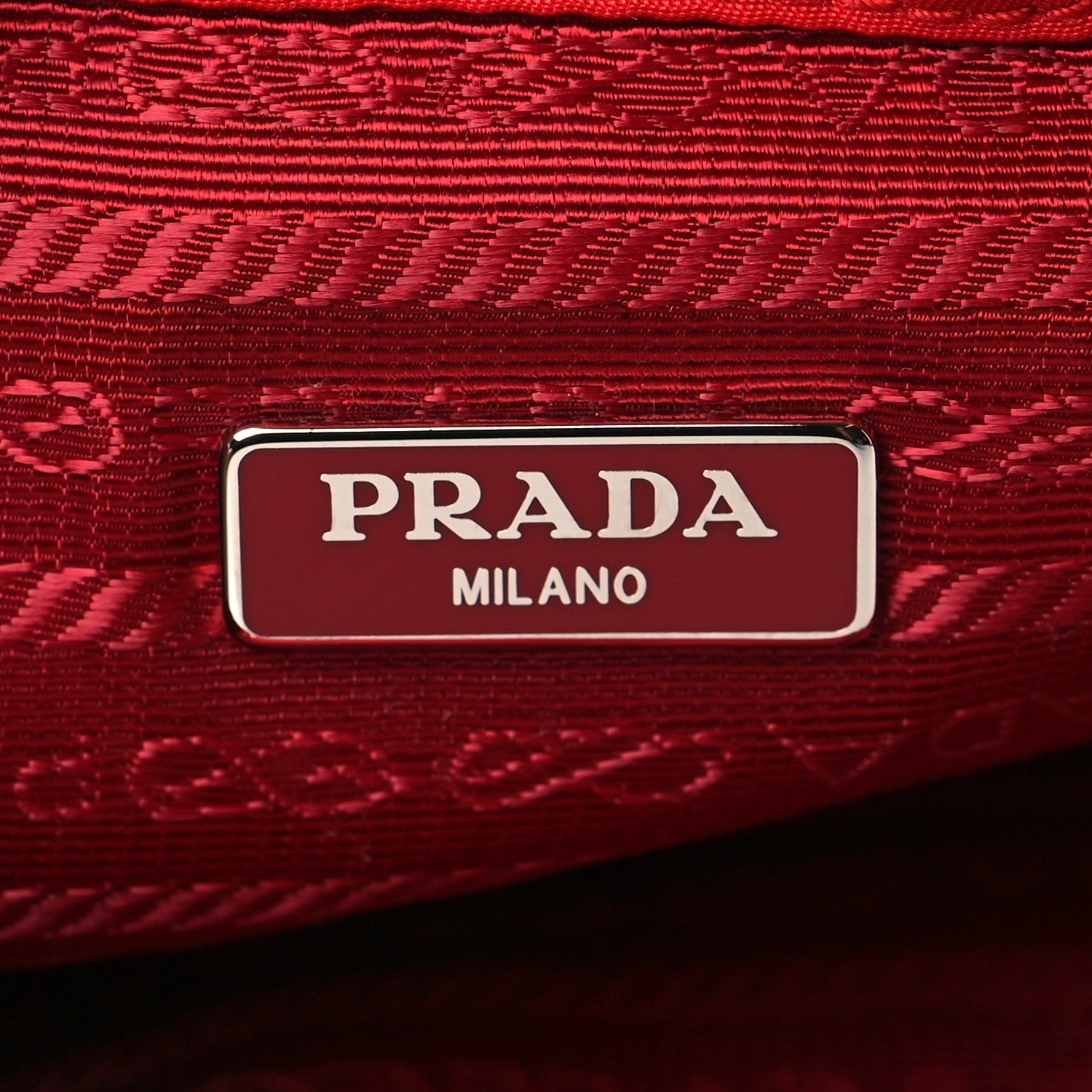 Prada Nylon Vela Mini Crossbody Backpack Rosso 6 of 10