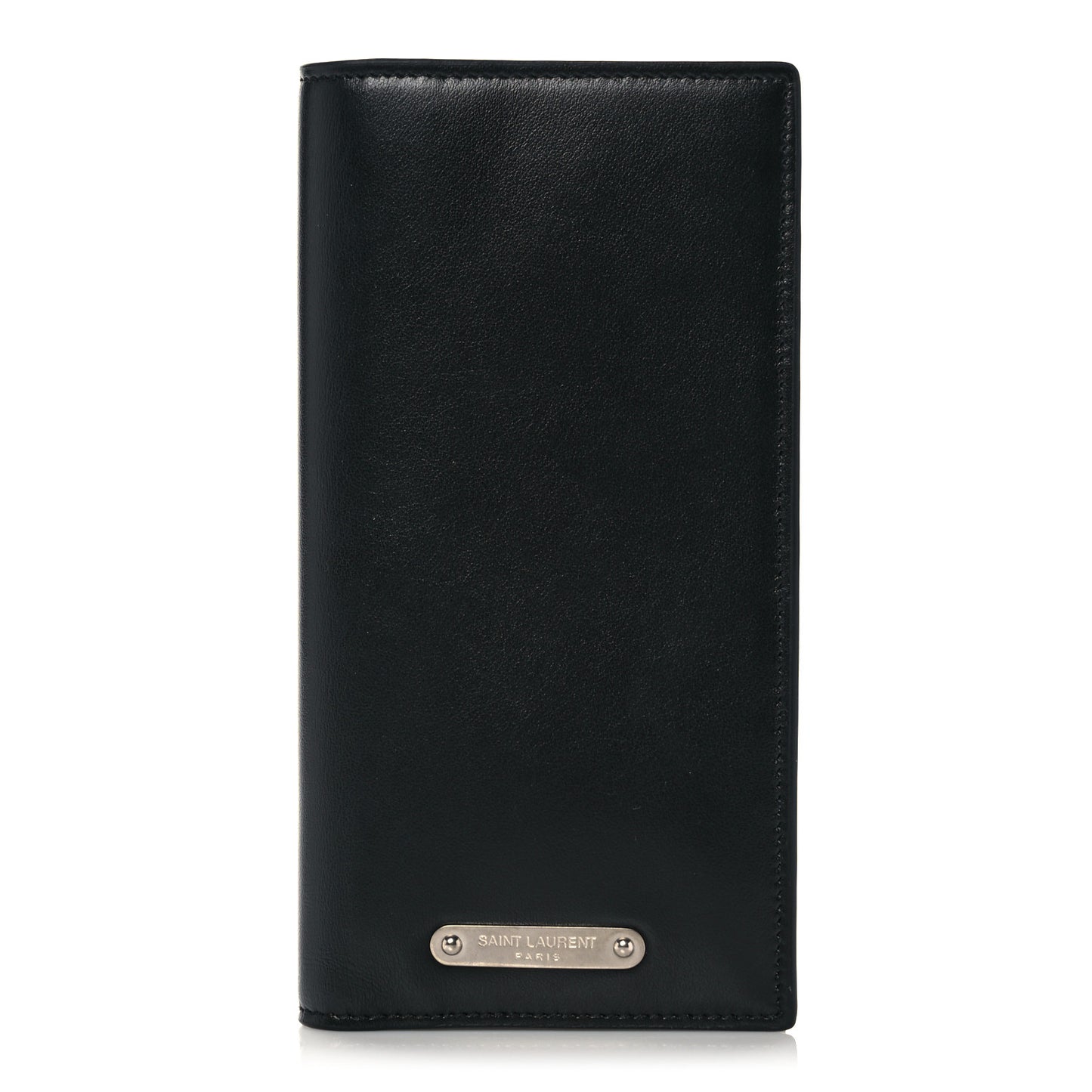 Calfskin Continental Wallet Black